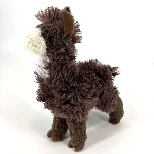 Douglas Cuddle Llama Stuffed‎ Plush Brown Soft Fuzzy Shaggy  11" Has TAGS